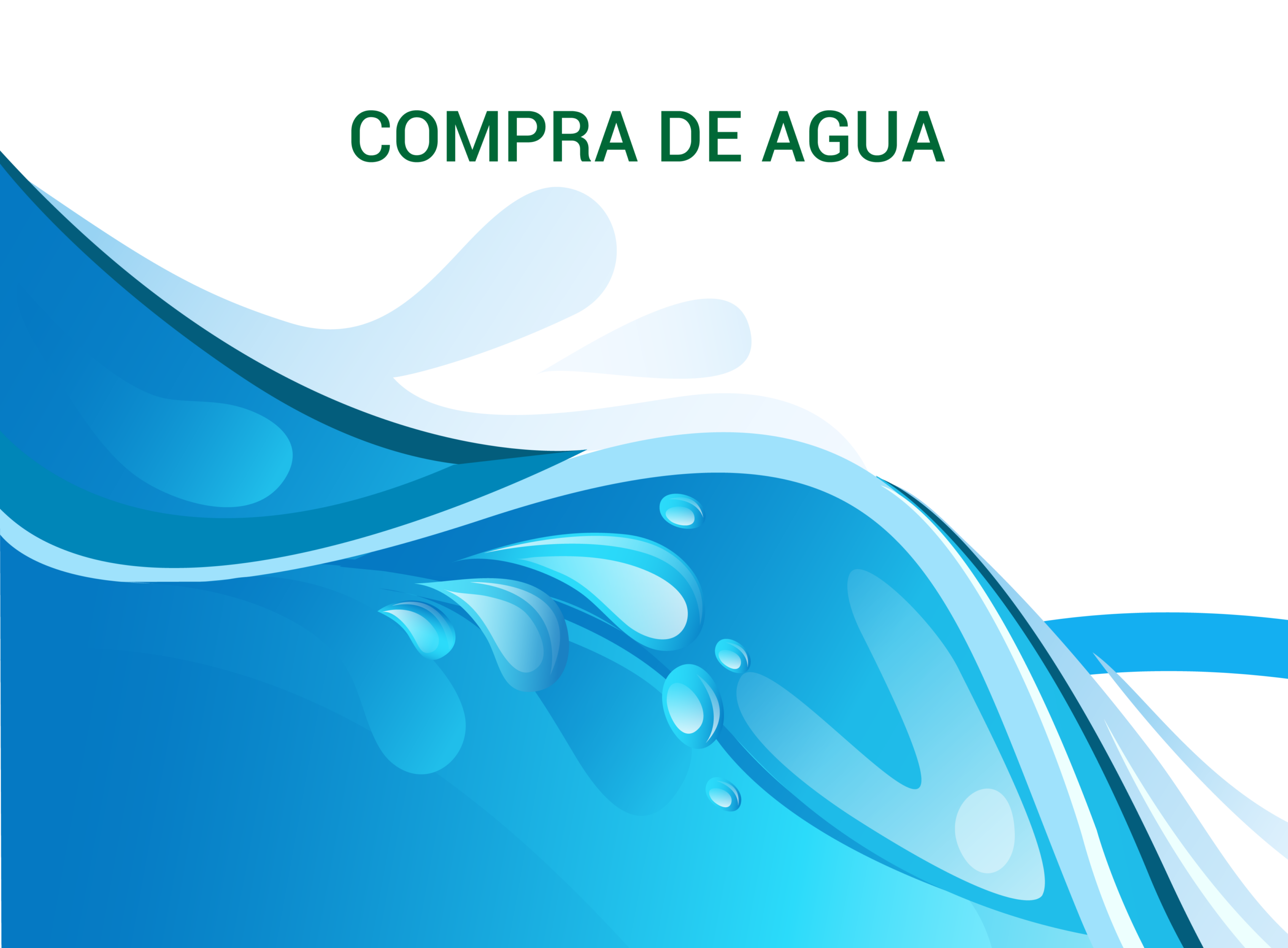Compra de agua 1
