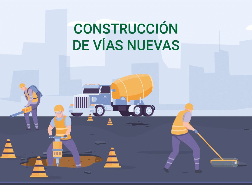 Construcción de vías nuevas 1