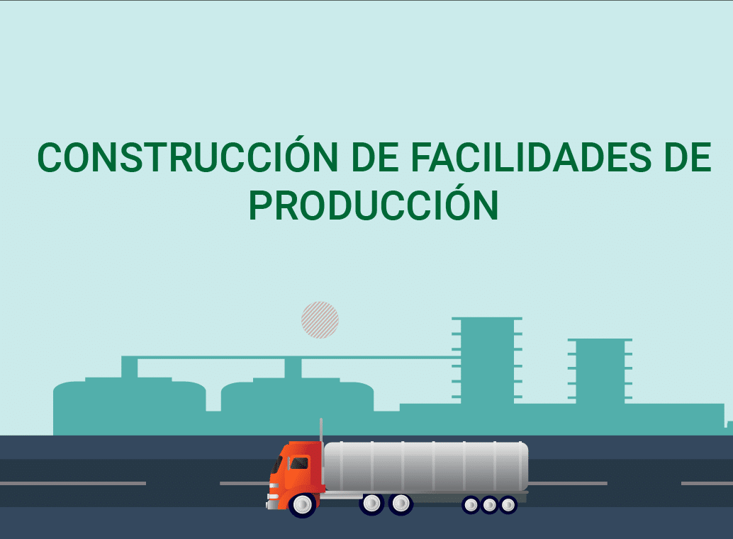 Construcción facilidades de producción 1