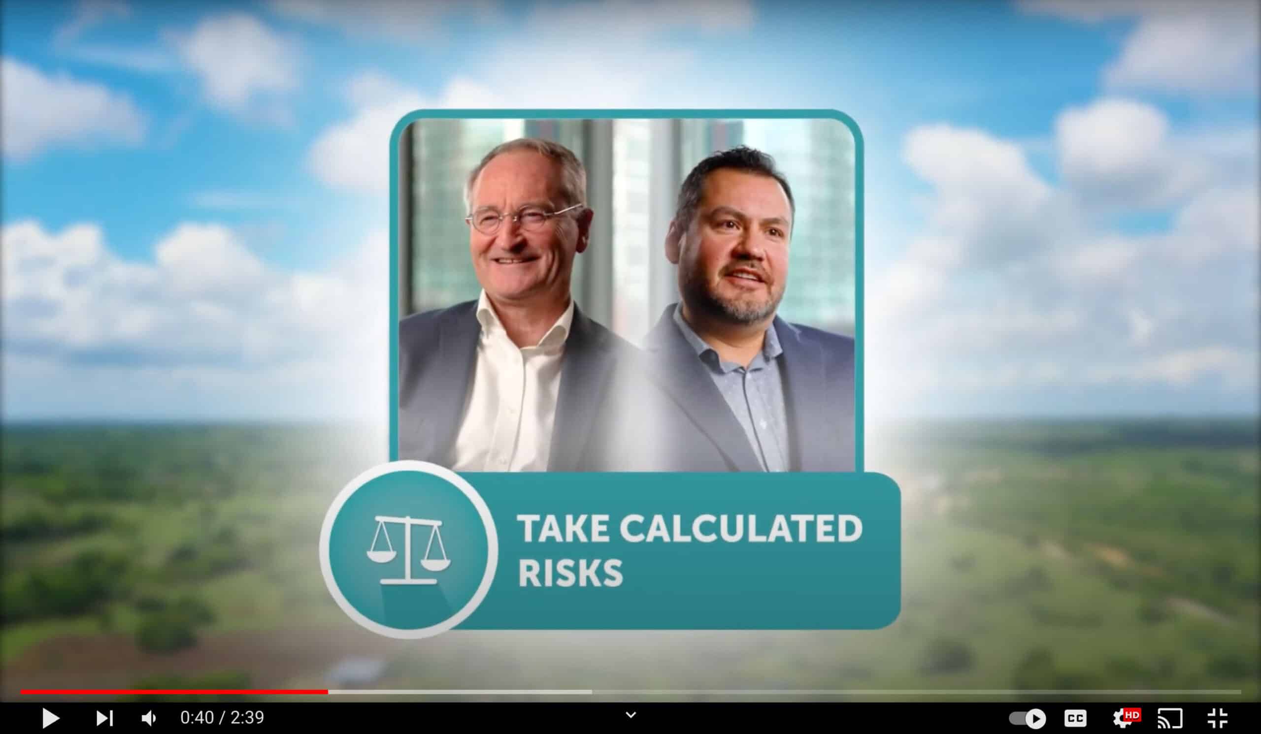 Take Calculated Risks