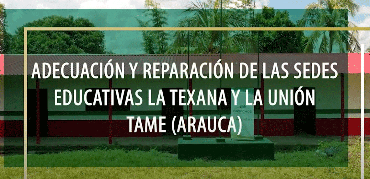 Rural schools – Tame, Arauca